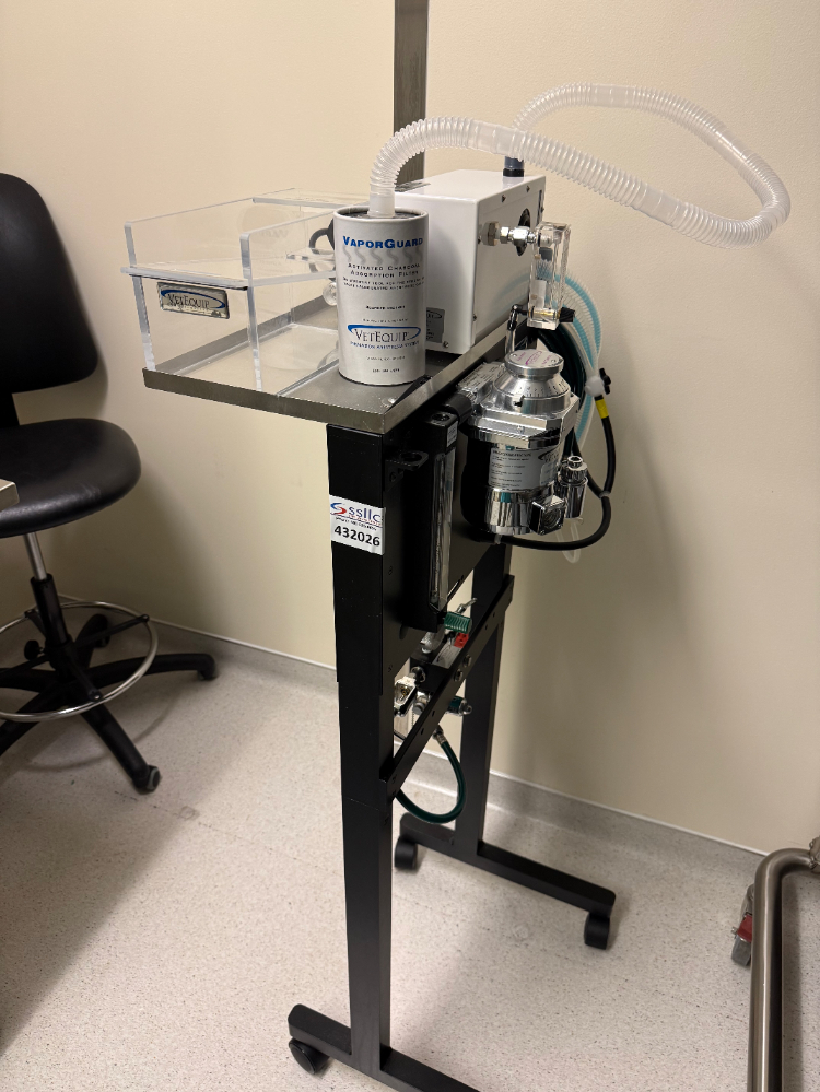 Image of VetEquip Portable Anesthesia Machine